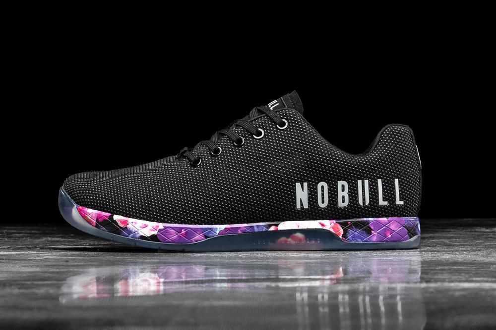 Trainers NOBULL Femme Noir - Chaussures NOBULL Space Floral Superfabric,France (0124-PIVJB)